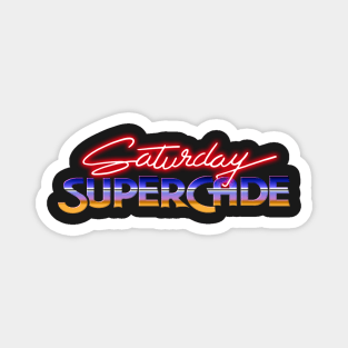 Saturday Supercade Magnet