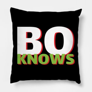 bo knows Pillow