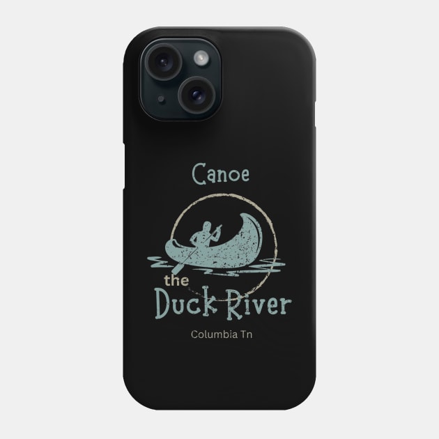 Canoe the Duck River Phone Case by Sloat