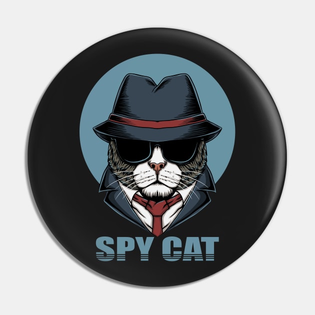 spy cat Pin by timegraf