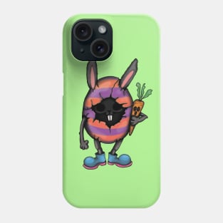 Easter creepy bunny Phone Case