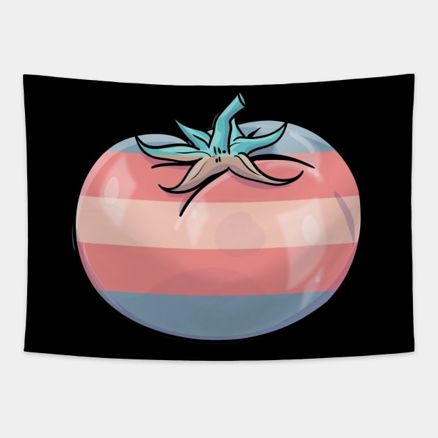 Trans tomato Tapestry by sophielabelle