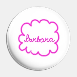 Barbara. Female name. Pin