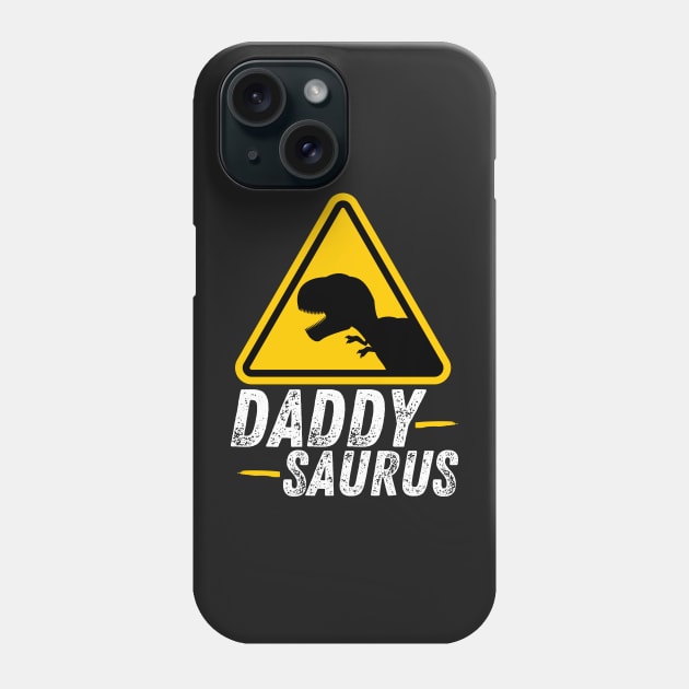 Dinosaur Daddy Saurus Family Unclesaurus Phone Case by Prossori