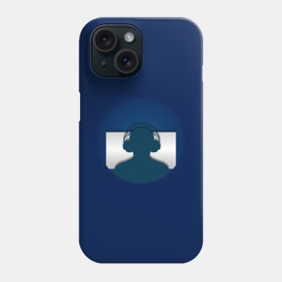 E-sports player paper cut design Phone Case