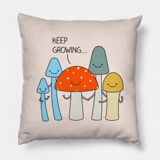 Growing mushrooms Pillow