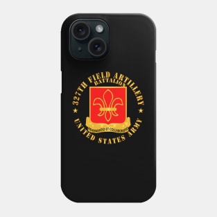 327th Field Artillery Battalion - DUI - US Army X 300 Phone Case