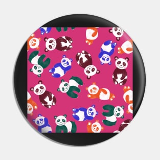 Happy-pandas-colorful-pink-cute-cuddly-animals Pin