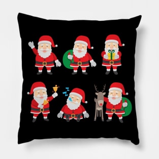 Santa Claus Collections Pillow