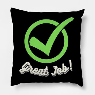 Check Mark - School Design Pillow