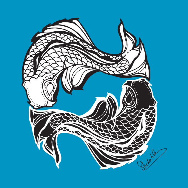 Pisces Fish by BigBridgeStudios