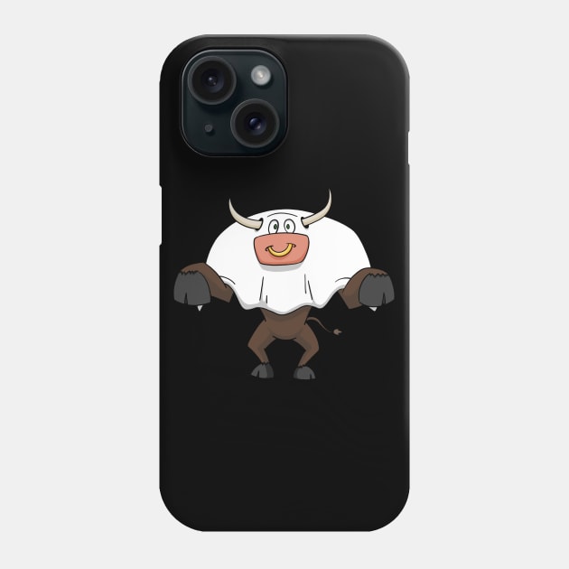 Bull Sheet Phone Case by joshbaldwin391