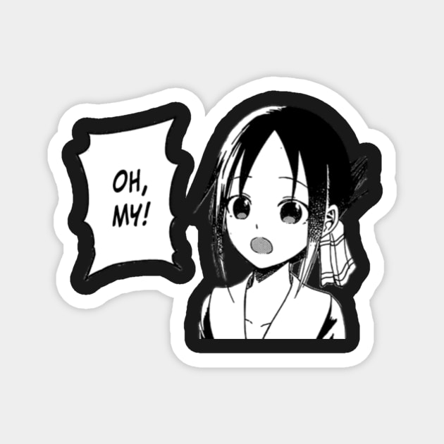 Kaguya Oh My! Magnet by KokoroPopShop