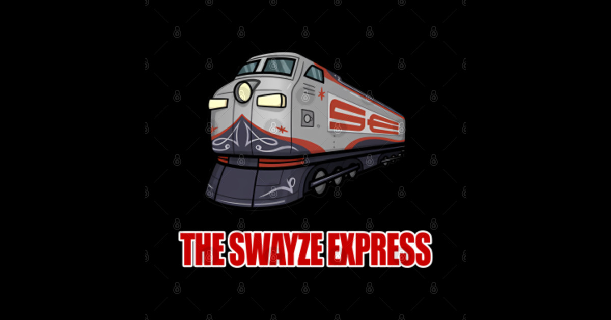 The Swayze Express Trailer Park Boys Sticker TeePublic