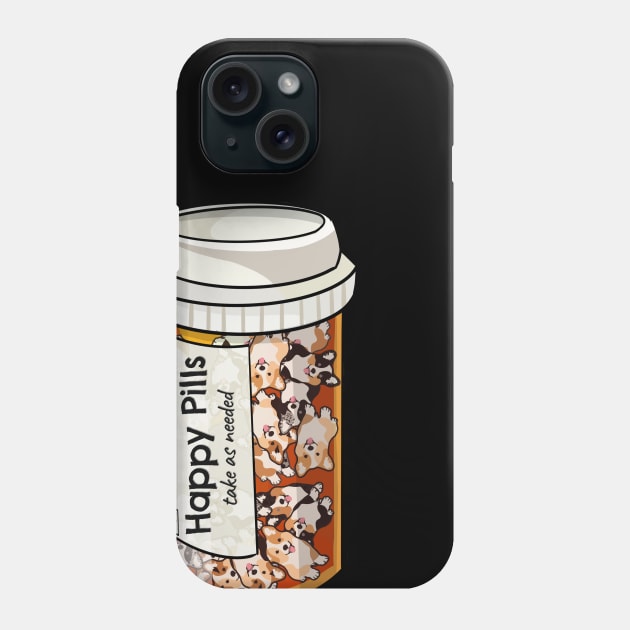 Happy Pills Phone Case by X-TrashPanda