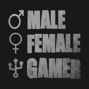 MALE FEMALE GAMER T-Shirt