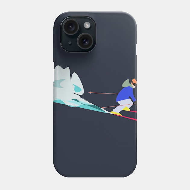 Ski Phone Case by hollymcneilly8