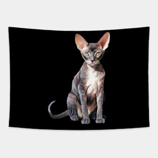 Cornish Rex Cat Tapestry