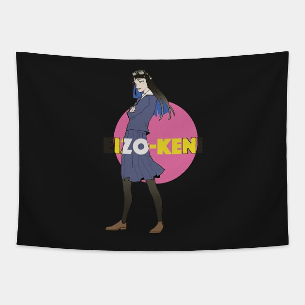 Keep Your Hands off Eizouken Tapestry by RedoneDesignART