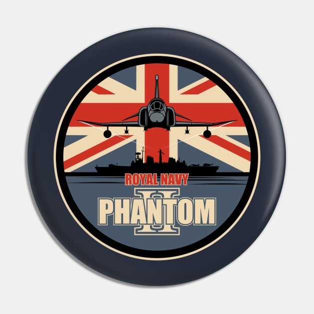 Royal Navy F-4 Phantom II Pin by TCP