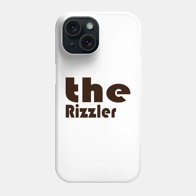 The rizzler trendy slang tiktok design cool gen z Phone Case by artsuhana