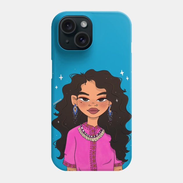 Diosa Phone Case by RobinElayn