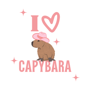 Capybara Preppy Aesthetic T-Shirt