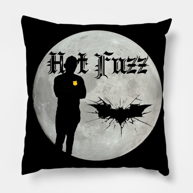 Hot Fuzz Pillow by MTFO