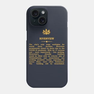 Real Historical Philadelphia - Riverview Phone Case