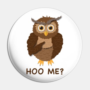 Funny Owl Pin