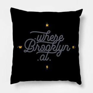 Where Brooklyn At? Pillow