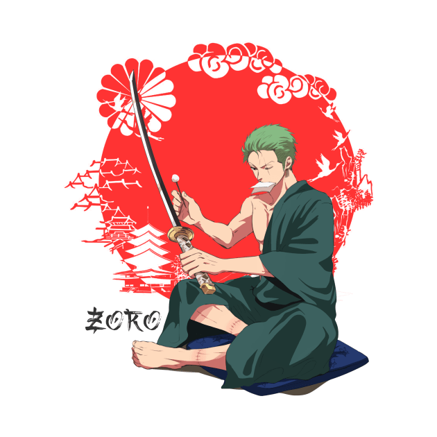 Roronoa Zoro One Piece by KDungUniversal