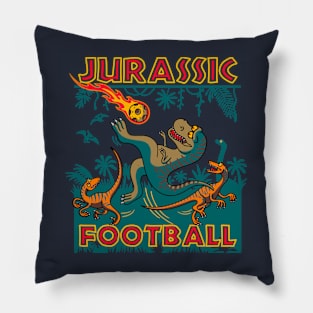 Jurassic Football Pillow