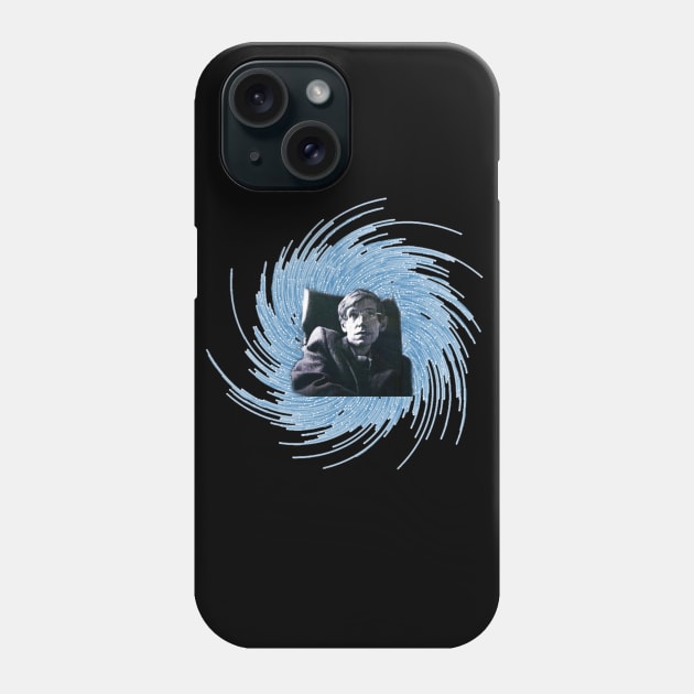 Stephen Hawking Phone Case by Moticuco