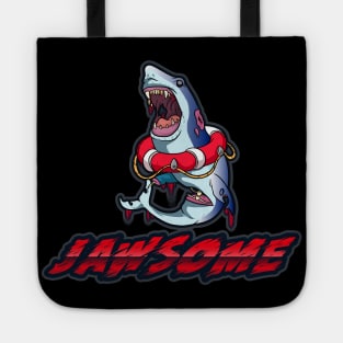 Jawsome Zombie Shark Tote