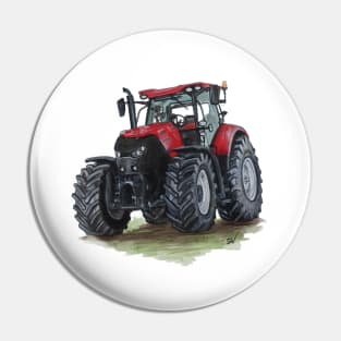 Big Red Tractor Pin