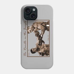 The Rumble In The Jungle Phone Case