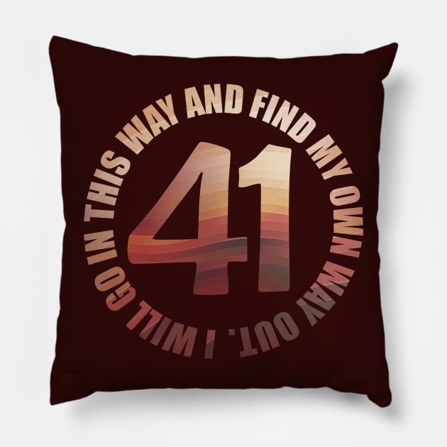 DMB - #41 Pillow by Nagorniak