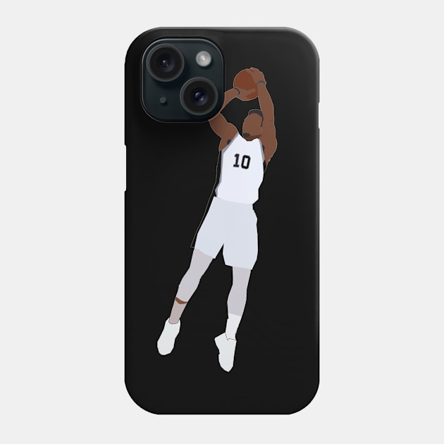 Demar Derozan - San Antonio Spurs Phone Case by xavierjfong