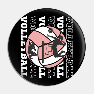 Volleyball Pin