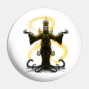 The Cosmic Tyrant: Hastur The King in Yellow Design Pin