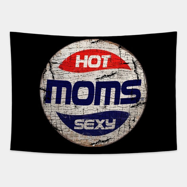 HOT MOMS or PEPSI Tapestry by IJKARTISTANSTYLE