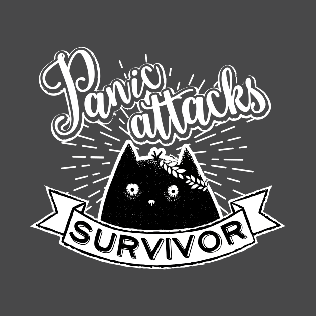 Panic attack survivor, light text by yulia-rb