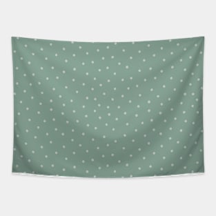 Random scattered dots, abstract minimalistic print Tapestry