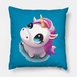 Unicorn Looking at the Sky Pillow