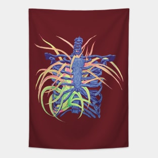 Rib Cage Hanging Plant Tapestry