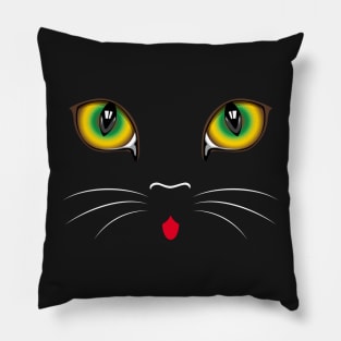 Beautiful Cat Eyes Pillow