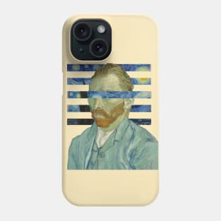 Van Gogh With Stary Night Phone Case