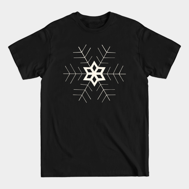 Disover Snow Flake 2 - Snowflake - T-Shirt