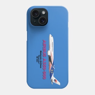 Airbus A350-900 - Malaysia Airlines "Negaraku" Phone Case